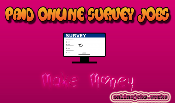 make money with paid online survey jobs