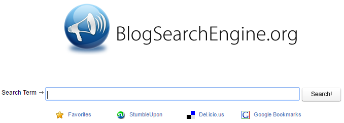 Use Blog Search Tools to collect classified sites list