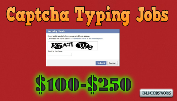 captcha online job