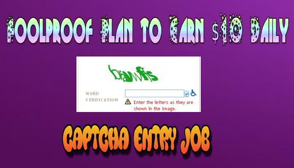 Top 10 FREE Online Captcha Entry Job to Earn Daily 30
